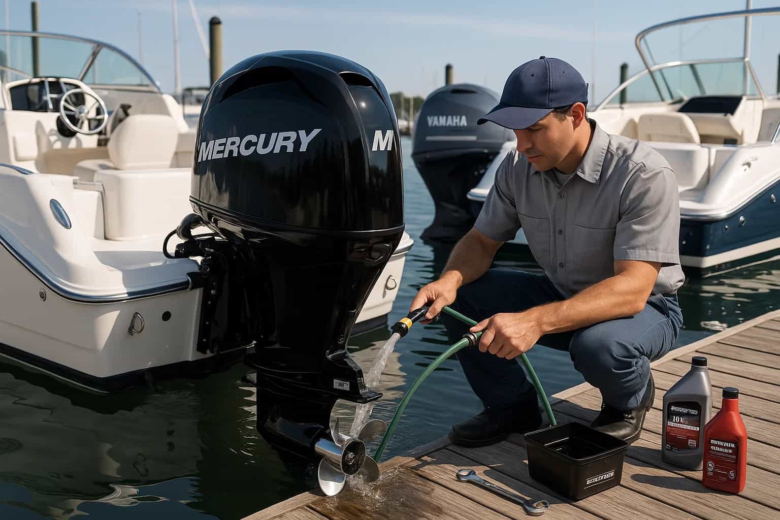 Maintain Mercury & Yamaha Outboard Engines